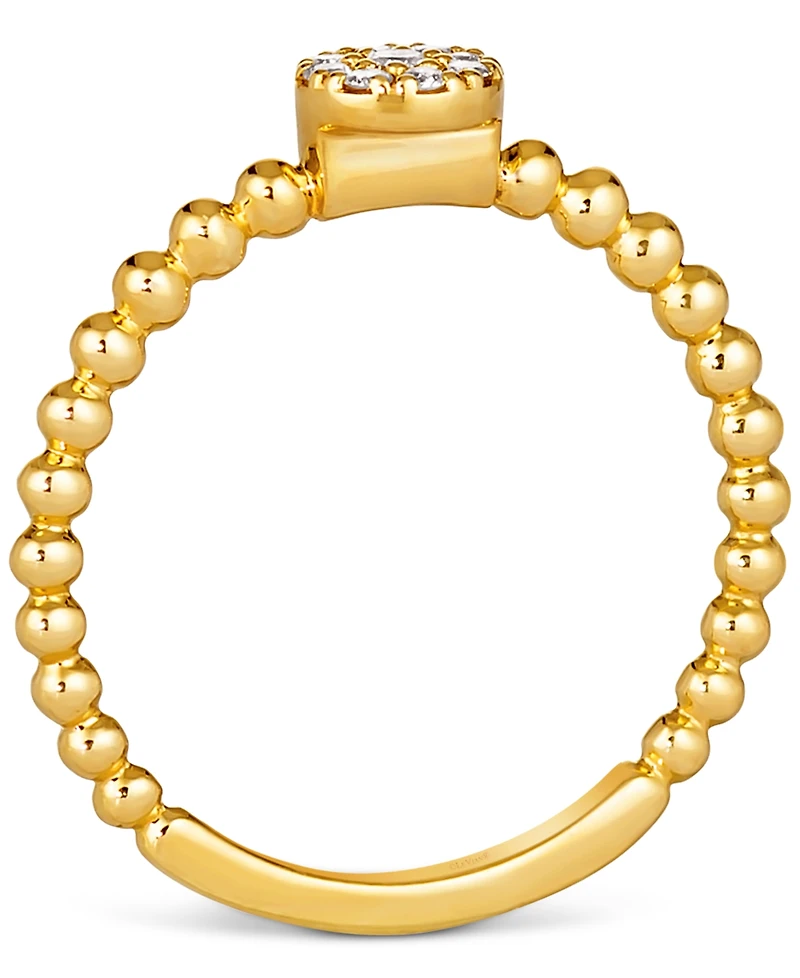 Le Vian Nude Diamond Circle Cluster Ring (1/10 ct. t.w.) in 14k Gold