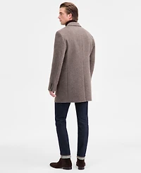 Calvin Klein Men's Prosper Wool-Blend Slim Fit Overcoat