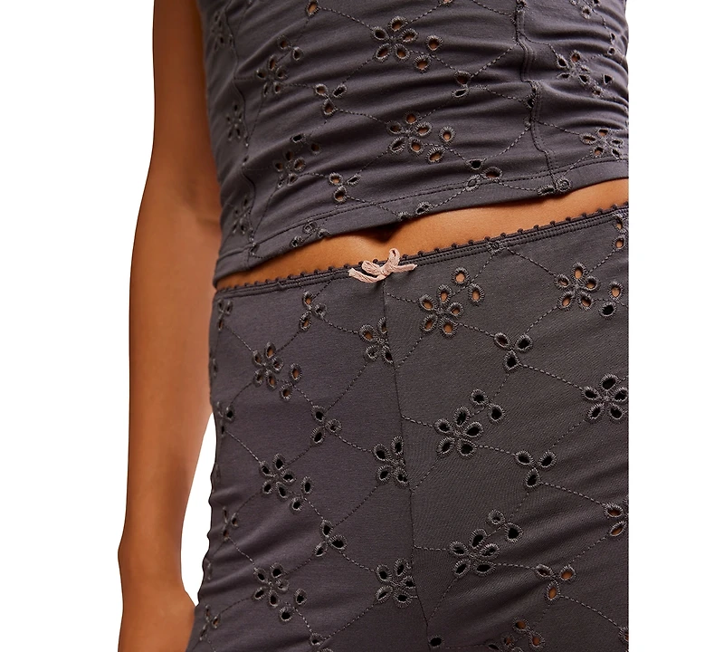 Free People Women's Full Bloom Capri Pajama Pants