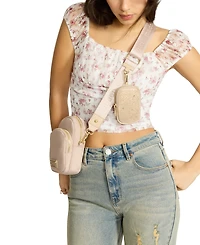 Madden Girl Baily North/South Mini Crossbody Bag