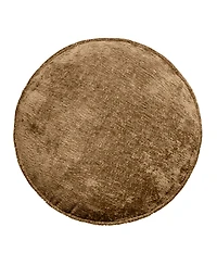 Edie@Home Delmonico Chenille Decorative Pillow, 16" Round