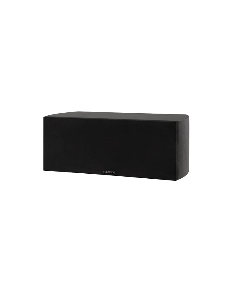 Fluance Reference High Performance 2-Way Center Channel Speaker for Enhanced Dialogue and Vocals Home Theater Surround Sound Systems