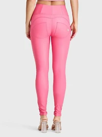Freddy Women's Faux Leather High-Rise Sculpting Skinny Pants