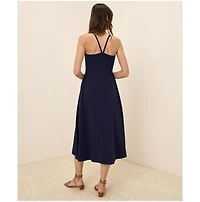 Pact Women's Organic Cotton Fit & Flare Midi Dress - Shorty