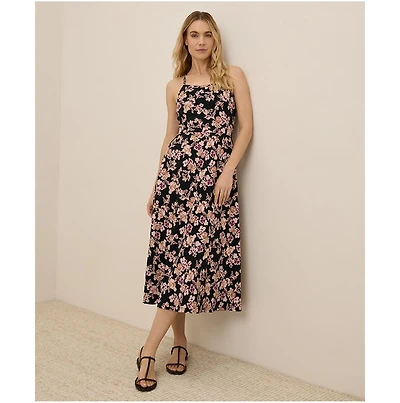 Pact Women's Organic Cotton Fit & Flare Midi Dress - Shorty