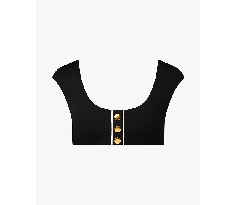WeWoreWhat Women's Off Shoulder Bikini Top