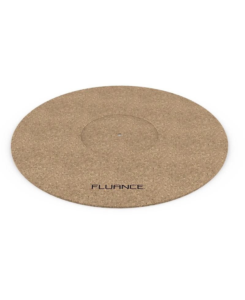 Fluance Turntable Cork Platter Mat - Audiophile Grade Improves Sound & Performance for Vinyl Record Players (TA21)