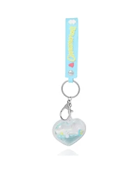 Sally Rose Cinnamoroll Heart Liquid Keychain