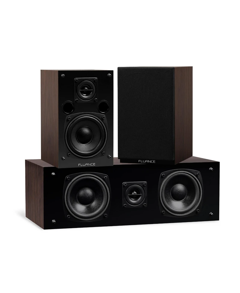 Fluance Elite High Definition Surround Sound Home Theater 7.1 Speaker System including Floorstanding Towers, Center Channel, Surround, Rear Surround a