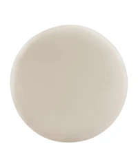 Round Velvet Upholstered Ottoman Modern Minimalist Design, Versatile as a Footrest, Extra Seating, or Stylish Coffee Table Alternative-The Pop Home