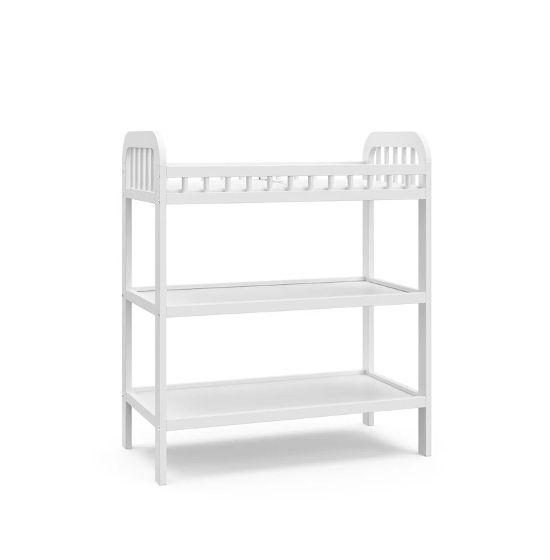 Storkcraft Pasadena Changing Table with Water-Resistant Changing Pad