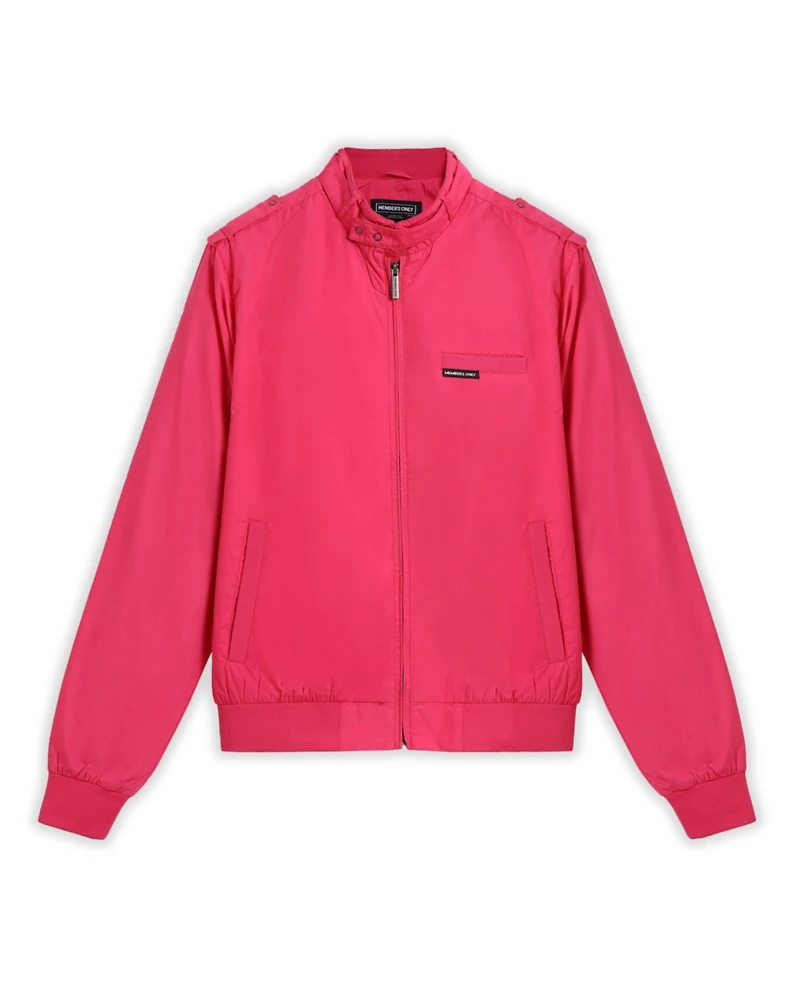 Members Only Men's Classic Iconic Racer Jacket (Slim Fit