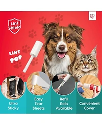Iris Usa Extra Sticky Lint Roller, Value Pack Comes with Storage Box, Standard and T-Handle Roller, Refills, 90 Sheets/Roll, 1260 Sheets Total