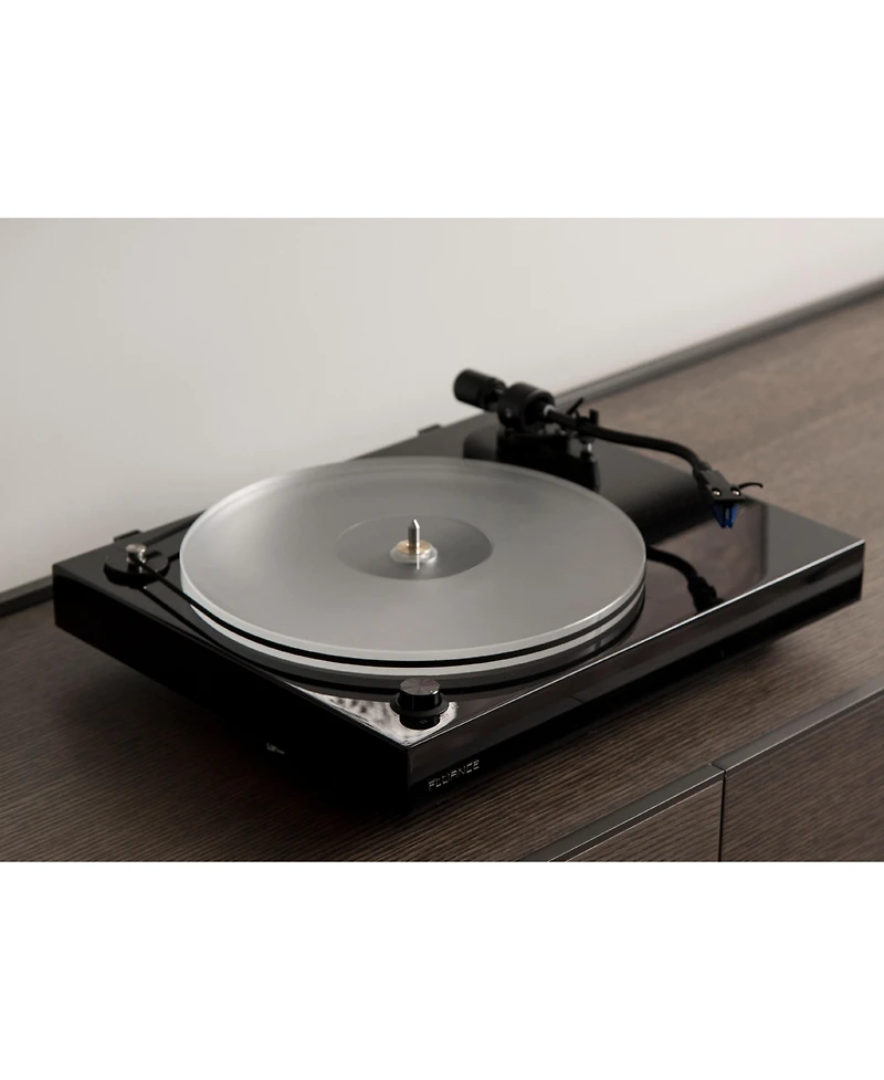 Fluance High Density Frosted Acrylic Platter For Fluance Reference Turntables compatible with RT82/RT83/RT84/RT85 (AP03)