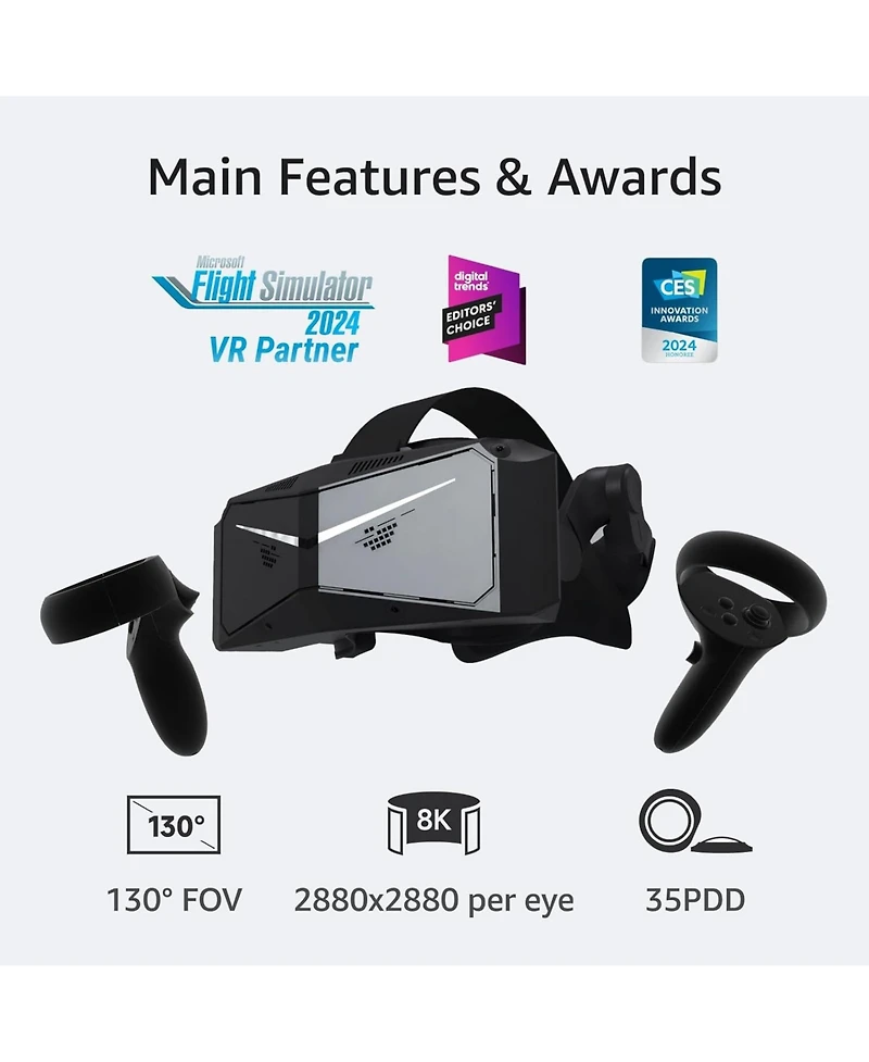 Pimax Crystal Light Prime Pcvr Headset