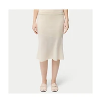 Gobi Cashmere Women's Jersey Knit Skirt
