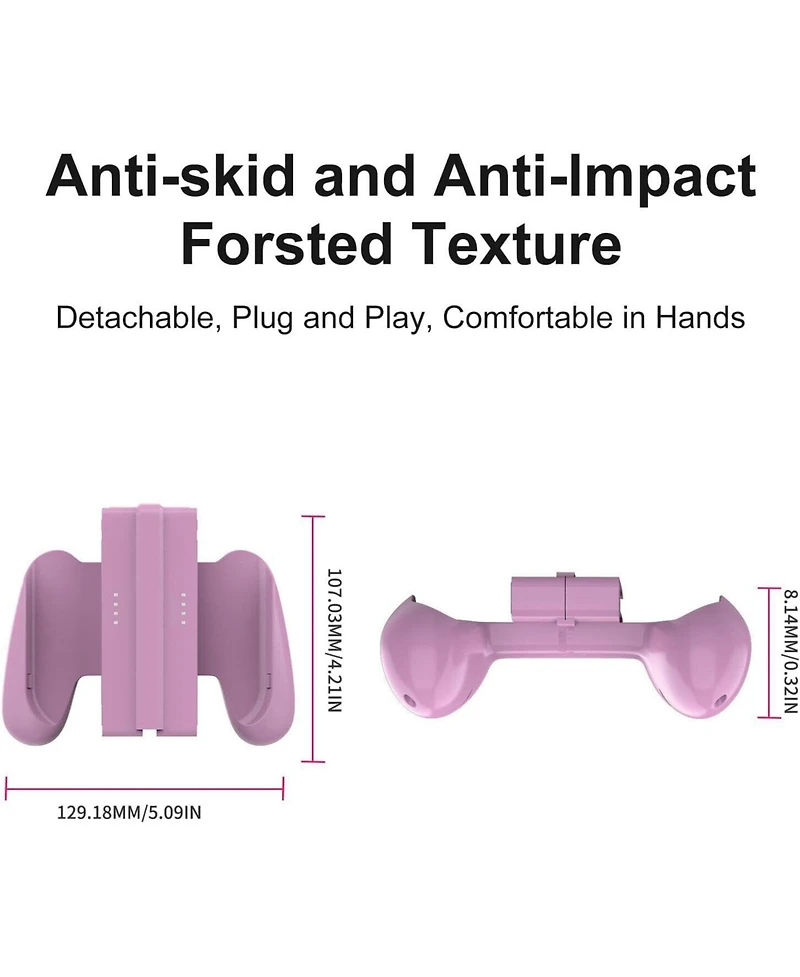 Detachable Controller Holder Grip Anti-skid and Anti-Impact Forsted Texture For Joy Con Gamepad Nintend Switch