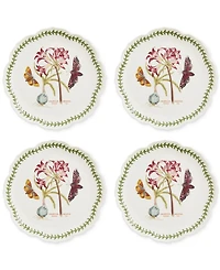 Portmeirion Botanic Garden Lotus Blossom Dinner Plates, Set of 4