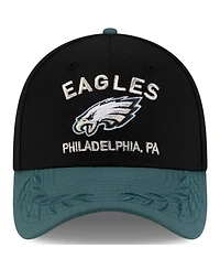 New Era Men's /Green Philadelphia Eagles 2025 Nfl Draft 39THIRTY Flex Hat