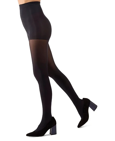 MeMoi Women's Perfectly Opaque Control Top Tights Mo-312
