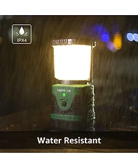 Lepro 1000LM Led Camping Lantern Rechargeable, 4400mAh Power Bank, Camping Essential with 4 Light Modes