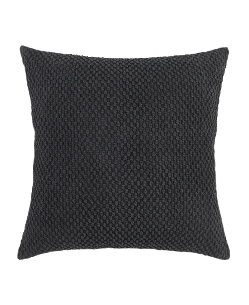 Rizzy Home Urban Farmhouse Solid Woven Decorative Pillow, 20" x