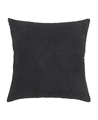 Rizzy Home Urban Farmhouse Solid Woven Decorative Pillow, 20" x