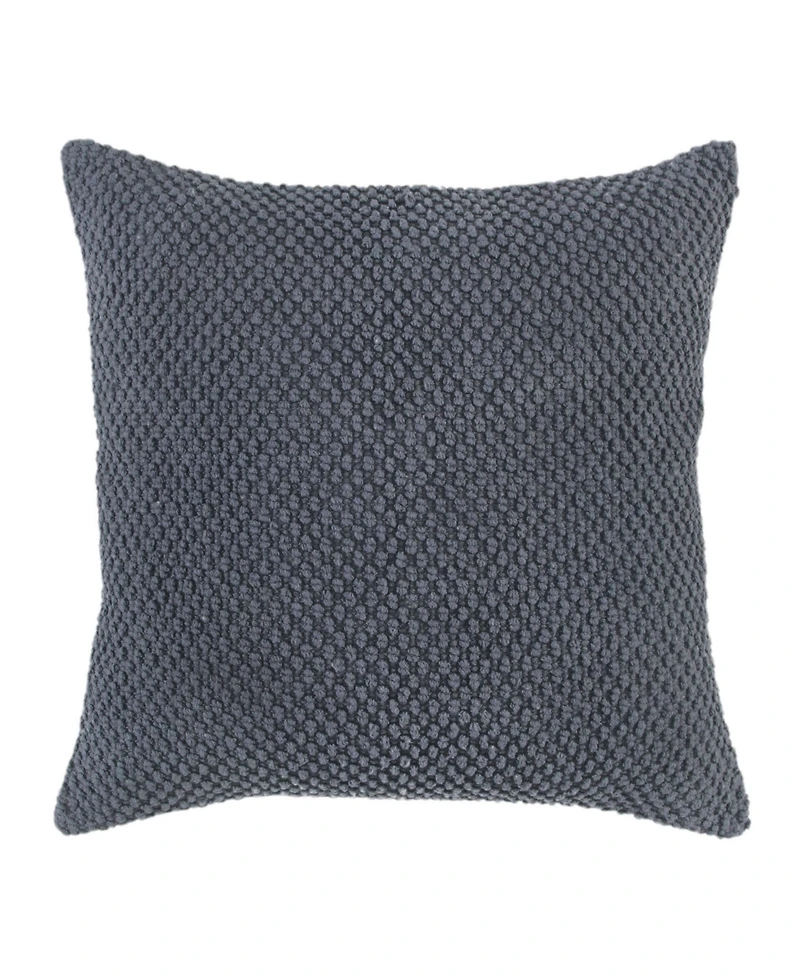 Rizzy Home Urban Farmhouse Solid Woven Decorative Pillow, 20" x
