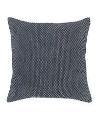 Rizzy Home Urban Farmhouse Solid Woven Decorative Pillow, 20" x