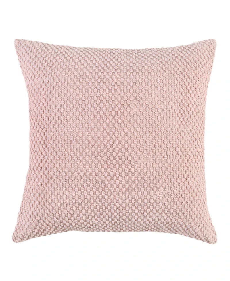 Rizzy Home Urban Farmhouse Solid Woven Decorative Pillow, 20" x