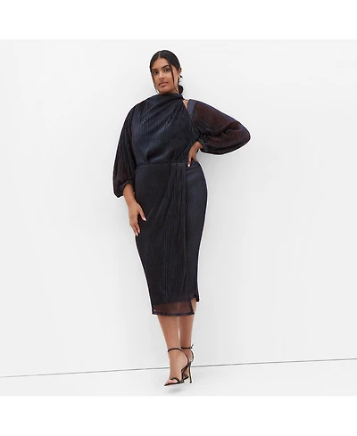 City Chic Plus Size Jaylee Mesh Dress