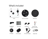 Fluance RT81 Elite High Fidelity Vinyl Turntable Record Player with Audio Technica AT95E Cartridge, Belt Drive, Built-in Preamp, Adjustable Counterwei