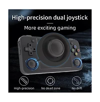 RG35xx h Retro Game Emulator 35xxh with a 128G Card Pre-Loaded Games 3.5'' Ips Screen Supports 5G WiFi Bluetooth Hdmi and Tv Output