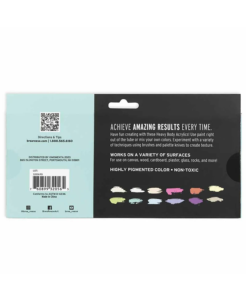 Professional Heavy Body Acrylics: Pastel