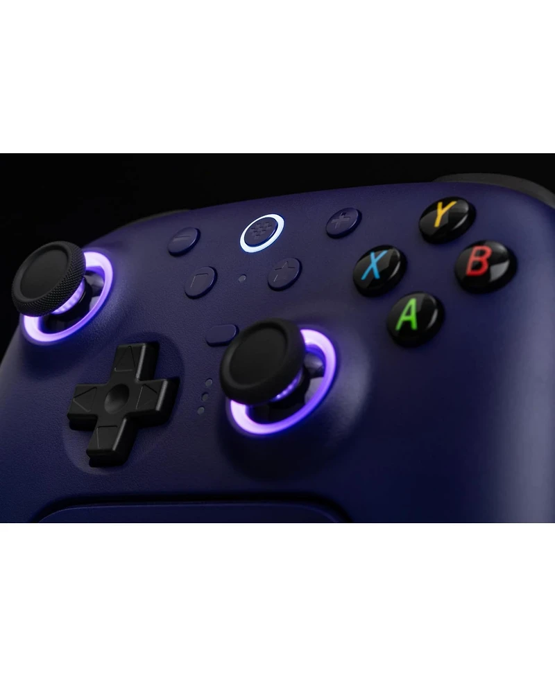 8BitDo Ultimate 2 Bluetooth Wireless Controller with Hall Effect Triggers, Tmr Joysticks and Integrated Charging Dock - Purple - 81HE03