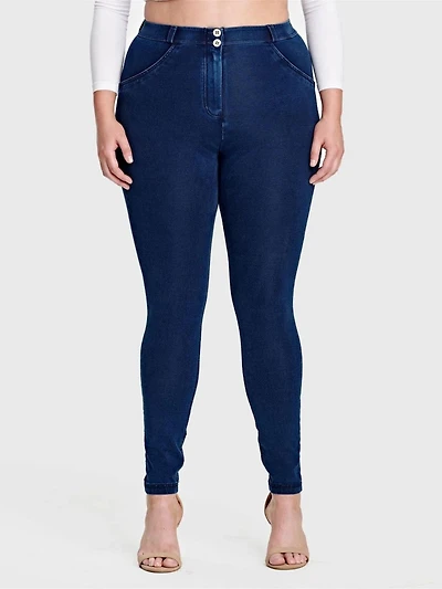 Freddy Women's Curvy High-Rise Sculpting Skinny Jeans