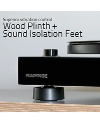 Fluance RT80 Classic High Fidelity Vinyl Turntable Record Player featuring Audio Technica AT91, Belt Drive