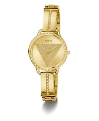 Guess Women's Analog Gold-Tone Stainless Steel Watch, 30mm