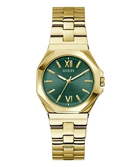 Guess Women's Analog Gold-Tone Stainless Steel Watch, 34mm