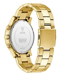 Guess Men's Chronograph Gold-Tone Stainless Steel Watch, 44mm