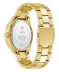 Guess Men's Multifunction Gold Tone Stainless Steel Watch, 44mm