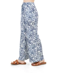 Fever Women's Print Drawstring Pant