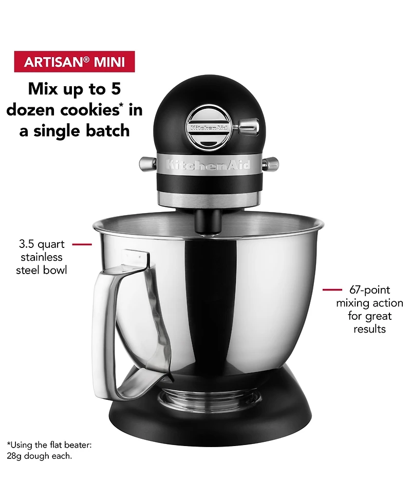 KitchenAid Artisan Mini 3.5 Quart Tilt-Head Stand Mixer