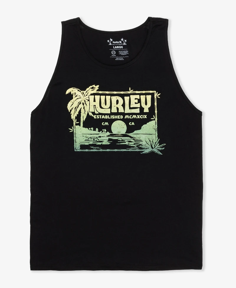 Hurley Men's Island Vibes Slub Tank Top