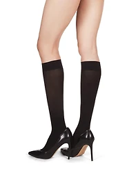 MeMoi Women's Microfiber Opaque 40 Denier Knee Highs Mm-480