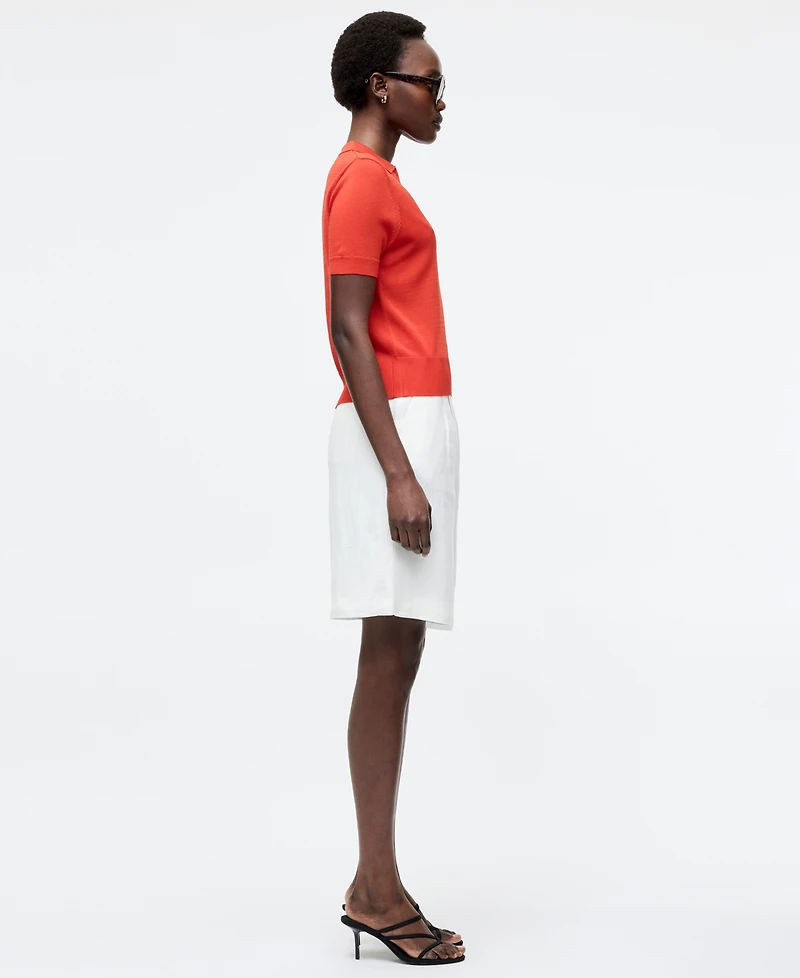 French Connection Women's Sergio Short-Sleeve Polo Top