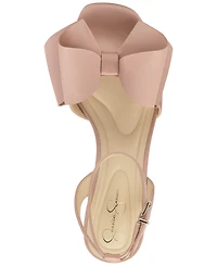 Jessica Simpson Women's Olivine Bow High-Heel Stiletto Dress Sandals
