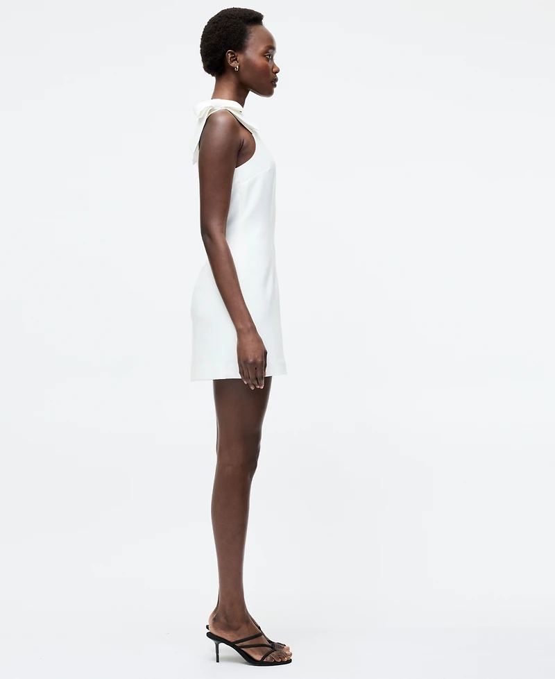 French Connection Women's Whisper Bow Strap Mini Dress