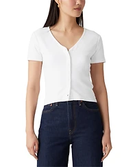 Levi's Women's Muse Short-Sleeve V-Neck Top