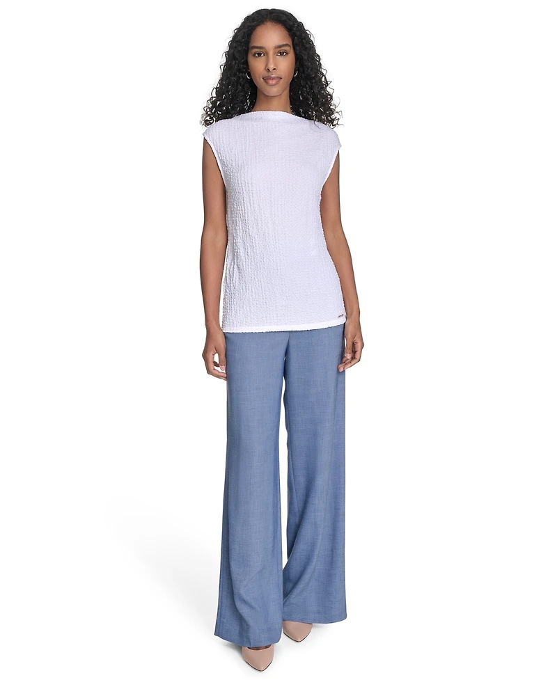 Calvin Klein Women's Sleeveless Textured Top